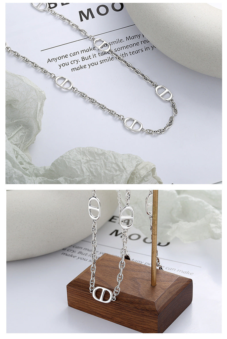 S925 Sterling Silver Necklace for Women