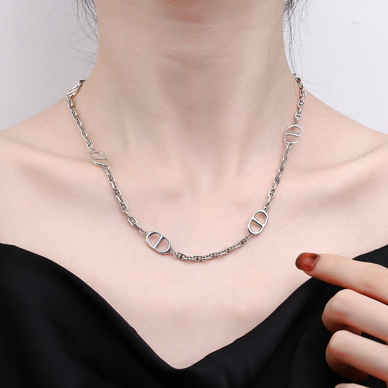 S925 Sterling Silver Necklace for Women