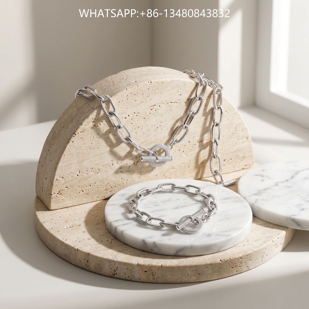 DY Set Silver Chain - WHATSAPP:+86-13480843832